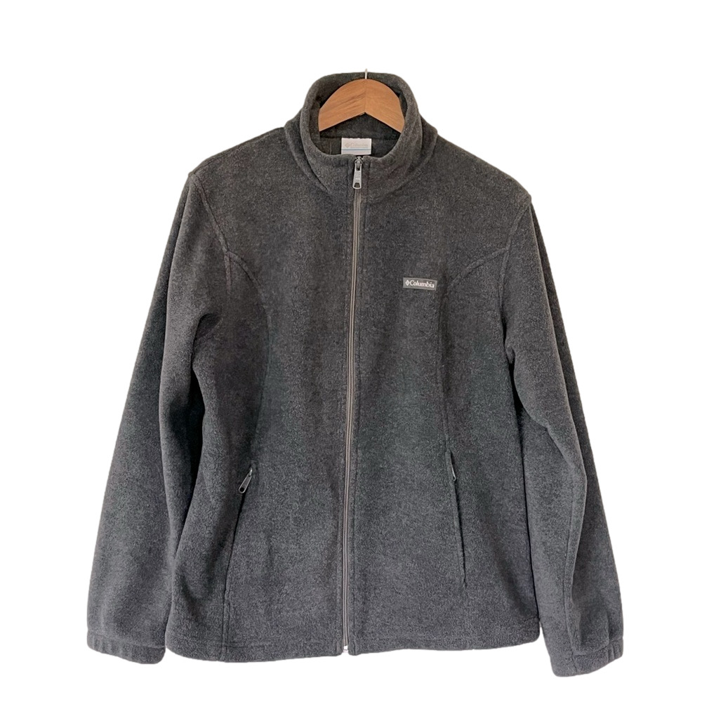 Columbia Mount Cannon Fleece Jacket Full Zip Gray XL NWT